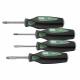 Screwdriver Set Slotted/Phillips 4 Pc
