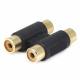 2 RCA Jack to 2 RCA Jack Adapter