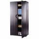 Storage Cabinet HDPE Black 72 In