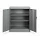 E1487 Shelving Cabinet 42 H 36 W Medium Gray