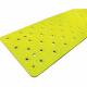 Stair Tread Cover Yellow 48in W Alum