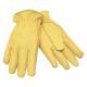 H7868 Leather Gloves Gold S PR