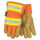 H7874 Leather Gloves Gold/Orange/Yellow XL PR
