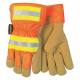H7875 Leather Gloves Gold/Orange/Yellow XL PR