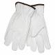 H7876 Leather Gloves White XL PR