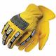 H7266 Leather Gloves Yellow XL PR