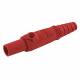 Single Pole Connector Female Red