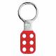 Lockout Hasp Snap-On Red 4-3/8in. L