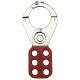 Lockout Hasp 6 Lock Red