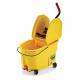 Mop Bucket and Wringer 11 gal. Yellow