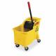 Mop Bucket and Wringer 7.75 gal. Yellow
