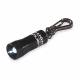 Industrial Keychain Flashlight LED Black
