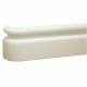 Handrail Ivory 6-1/4 in H 22 lb.