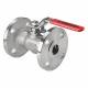 Ball Valve SS 150lb Flange 0.5in 275 CWP