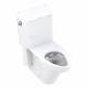 Ligature Resistant Toilet White Top Spud