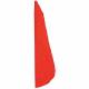 D4225 Feather Flag 2x8 Ft Red