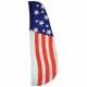 D4225 US Feather Flag 2x8 Ft Nylon