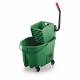 E4108 Mop Bucket and Wringer 8-3/4 gal. Green
