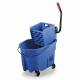 E4108 Mop Bucket and Wringer 8-3/4 gal. Blue