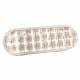 Back Up Lamp Oval Clear