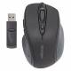 Mouse Black Wireless Optical AAA Battery