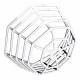 Protective Cage 3-1/4 D 3 H 7 W White